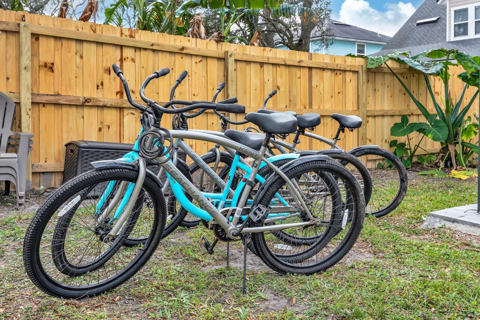 {Hidden Gem} Beach Home Blocks From Ocean +6 Bikes Jacksonville Beach Exteriér fotografie