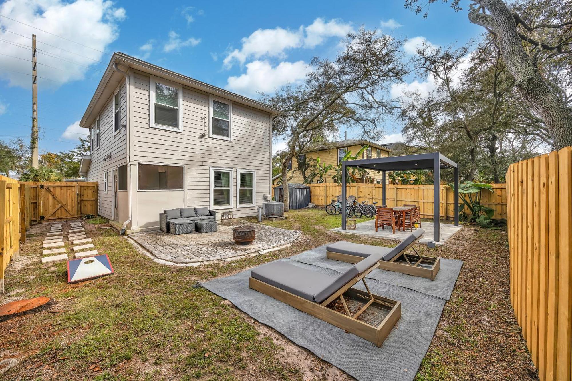 {Hidden Gem} Beach Home Blocks From Ocean +6 Bikes Jacksonville Beach Exteriér fotografie